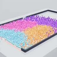 A frame from Crowd Evacuation 3D