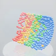 A frame from Drum Sort 3D