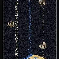A frame from Falling Sand