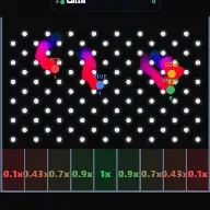 A frame from Plinko